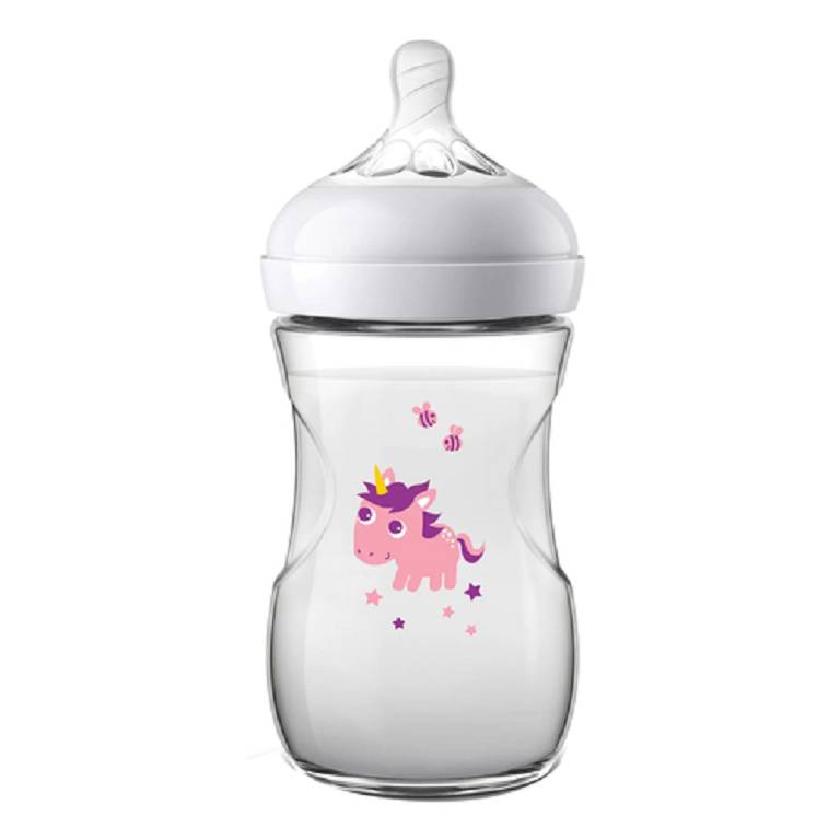 AVENT BOTTLE NAT UNICORN