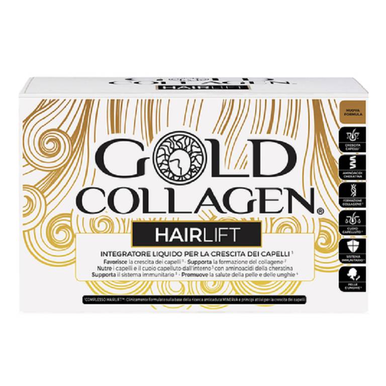 GOLD COLLAGEN HAIRLIFT 10FL