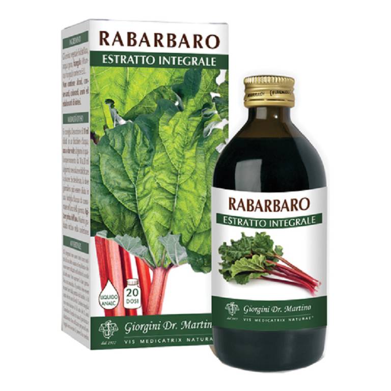 RABARBARO ESTRATTO INTEGR200ML