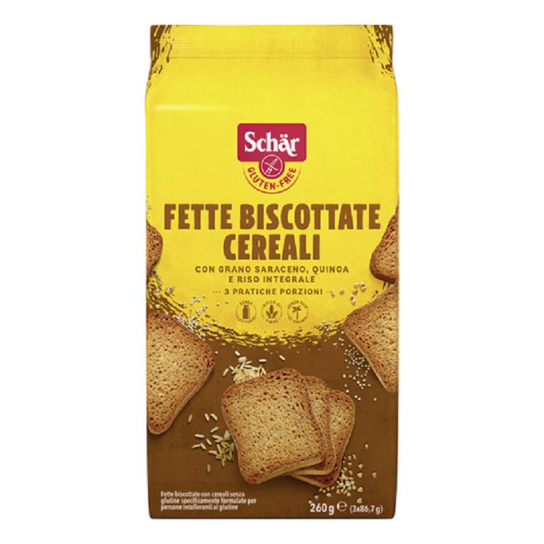 SCHAR FETTE BISC CEREALI 260G